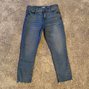 Levi’s high-rise ankle jeans